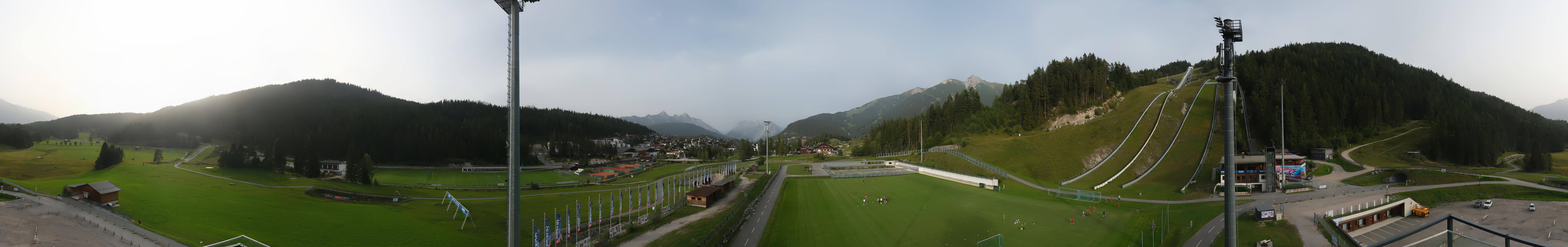 Archiv Foto Webcam Seefeld: Rundblick Casino Arena