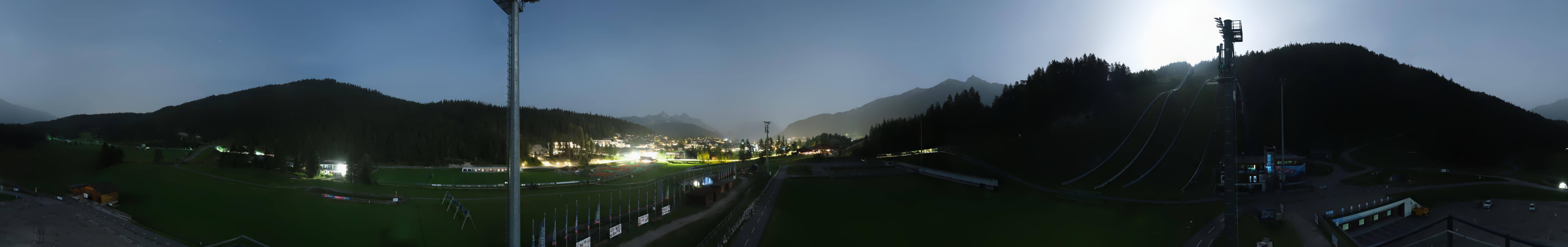 Archiv Foto Webcam Seefeld: Rundblick Casino Arena