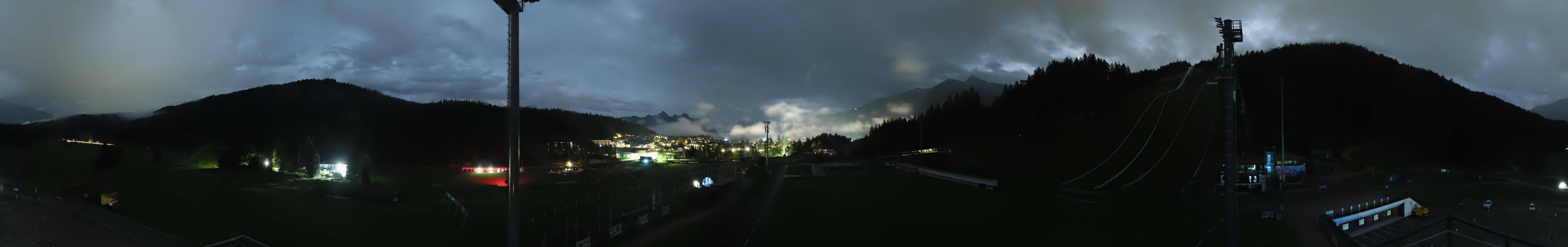 Archiv Foto Webcam Seefeld: Rundblick Casino Arena