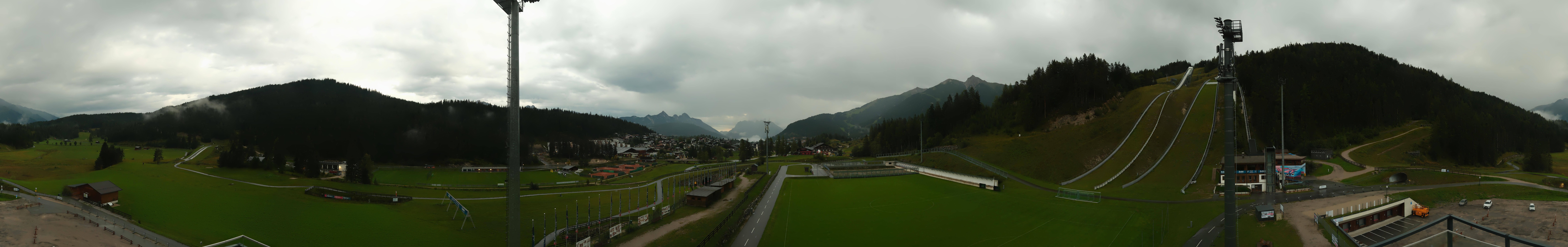 Archived image Webcam Panoramic view Seefeld Casino Arena