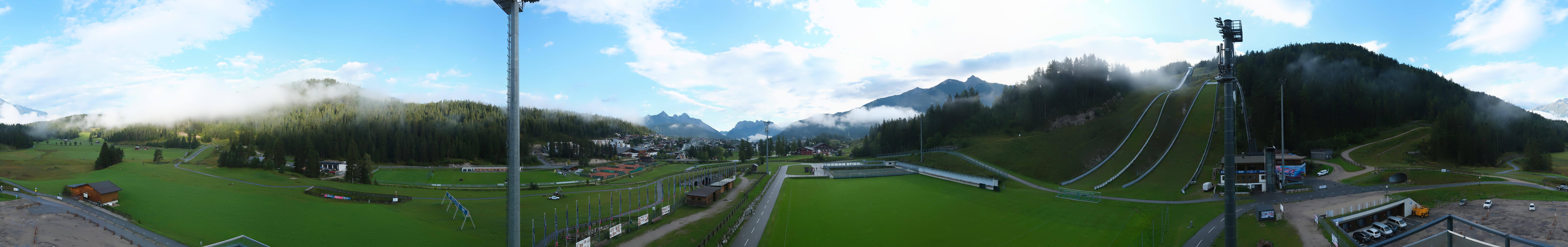 Archived image Webcam Panoramic view Seefeld Casino Arena