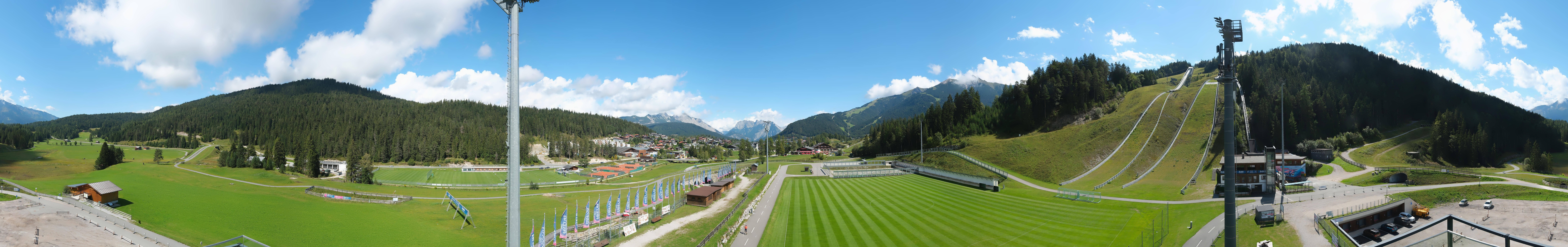 Archived image Webcam Panoramic view Seefeld Casino Arena