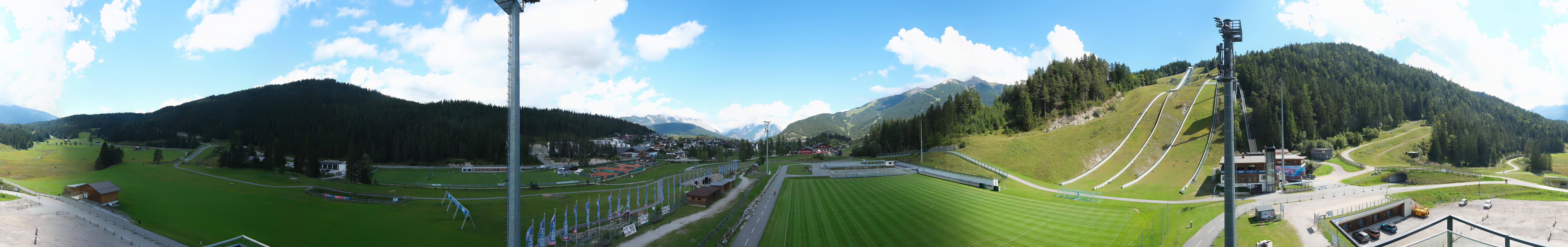 Archived image Webcam Panoramic view Seefeld Casino Arena