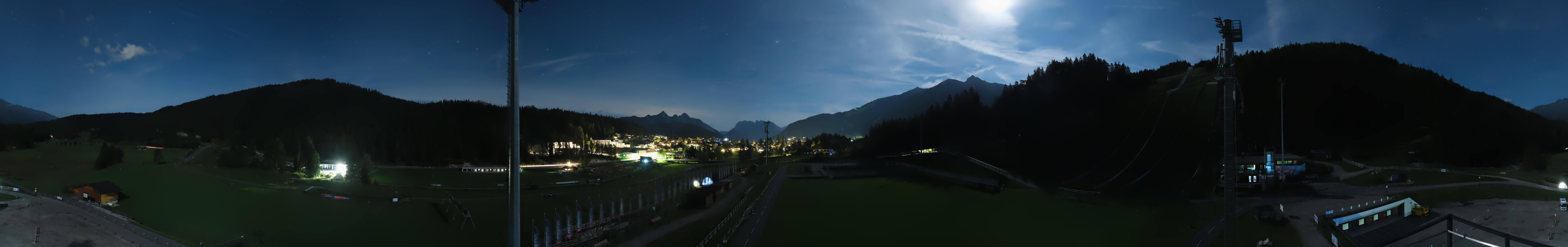 Archiv Foto Webcam Seefeld: Rundblick Casino Arena