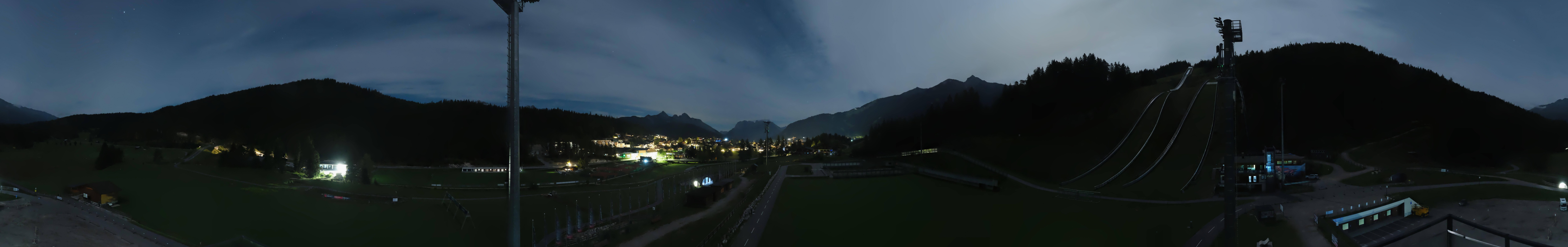 Archiv Foto Webcam Seefeld: Rundblick Casino Arena