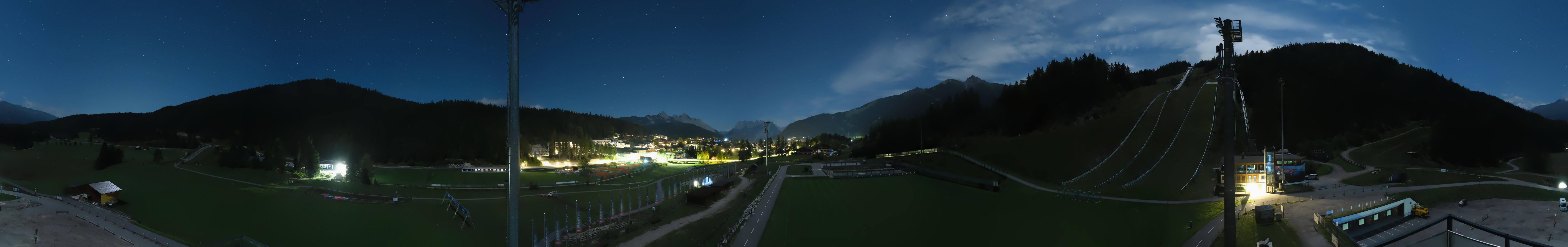 Archiv Foto Webcam Seefeld: Rundblick Casino Arena