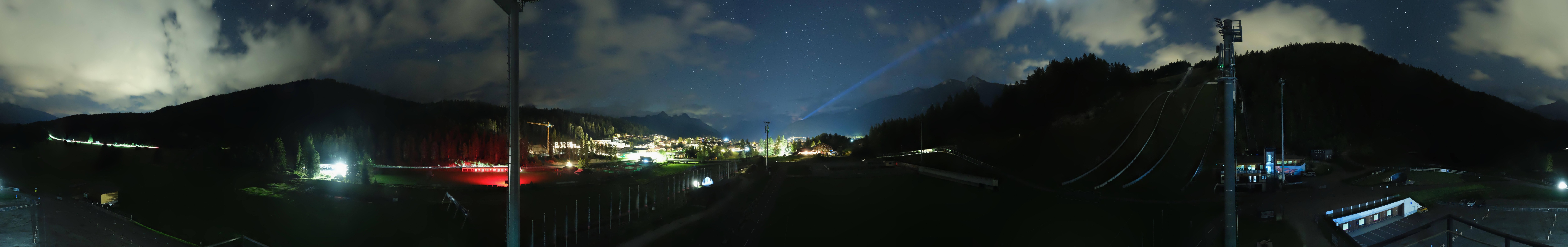 Archiv Foto Webcam Seefeld: Rundblick Casino Arena