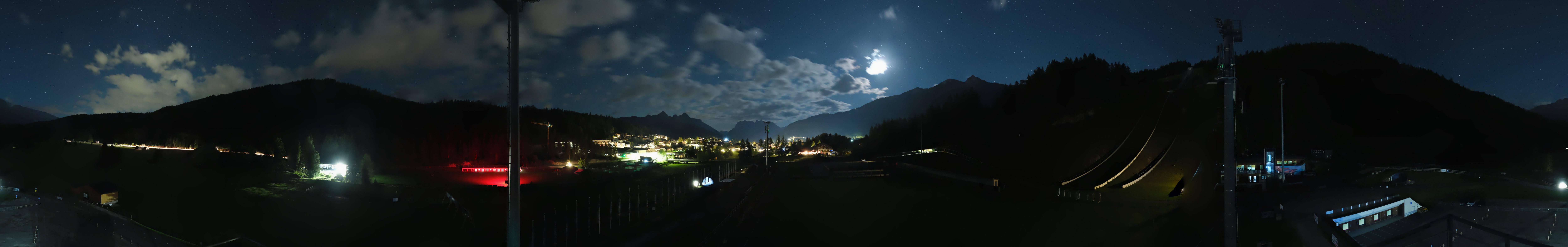 Archiv Foto Webcam Seefeld: Rundblick Casino Arena
