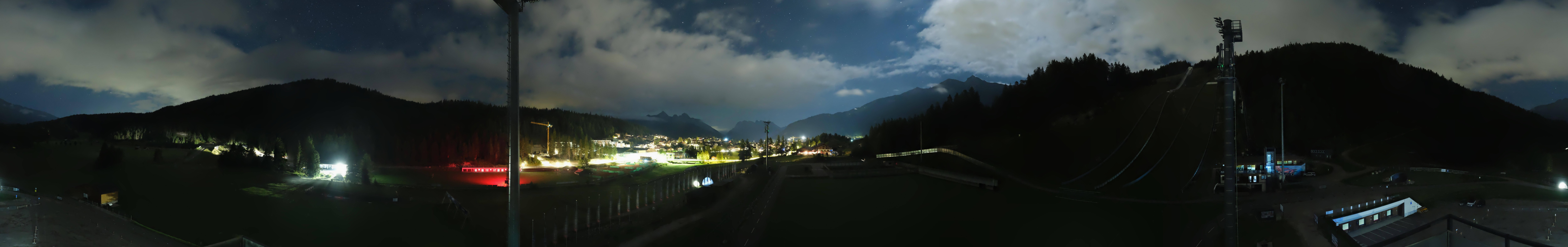 Archiv Foto Webcam Seefeld: Rundblick Casino Arena