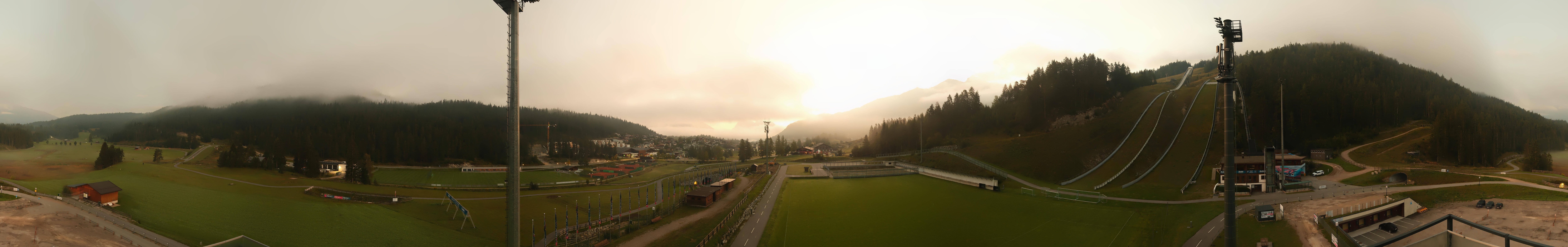 Archiv Foto Webcam Seefeld: Rundblick Casino Arena