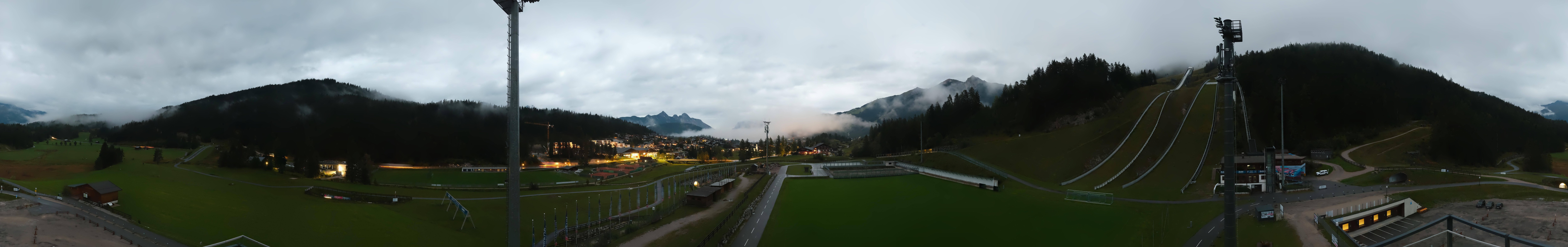 Archiv Foto Webcam Seefeld: Rundblick Casino Arena