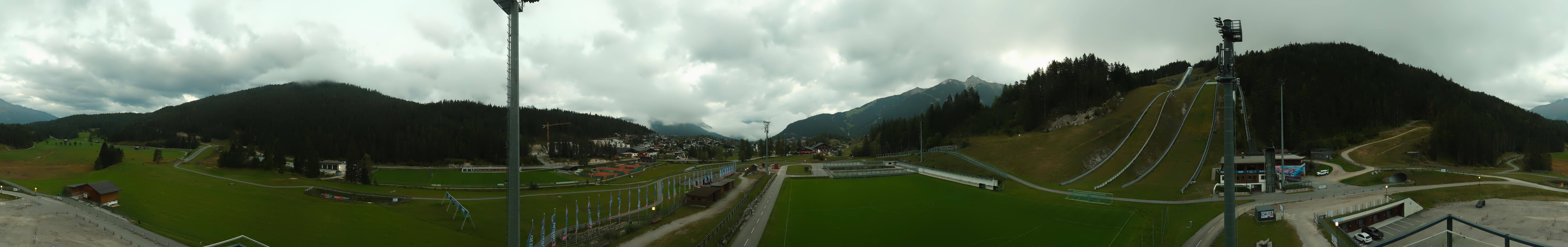 Archiv Foto Webcam Seefeld: Rundblick Casino Arena