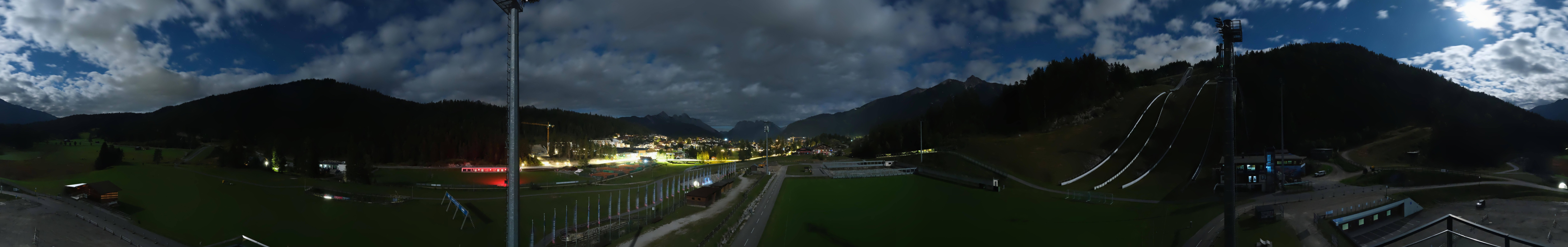 Archived image Webcam Panoramic view Seefeld Casino Arena