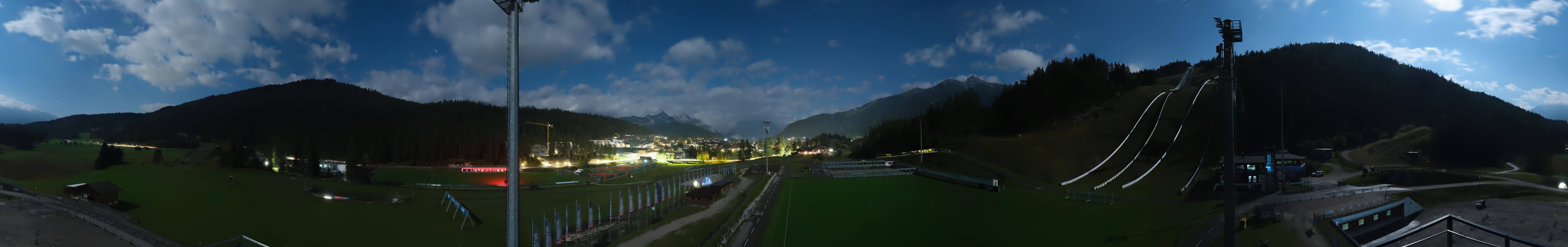 Archiv Foto Webcam Seefeld: Rundblick Casino Arena