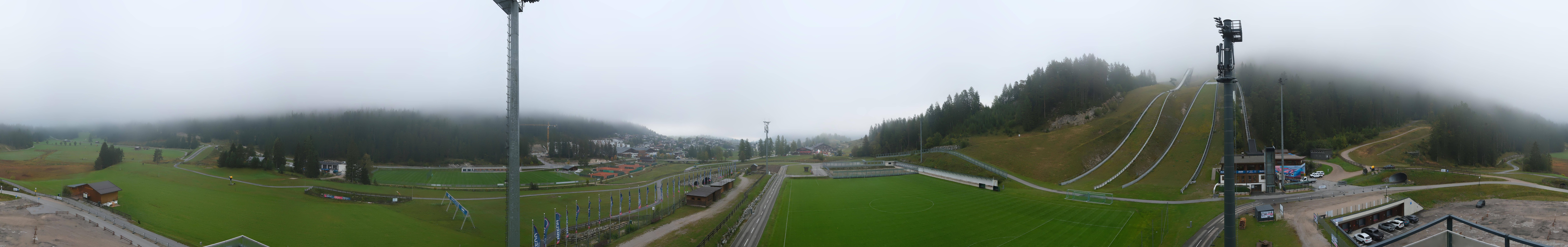 Archiv Foto Webcam Seefeld: Rundblick Casino Arena