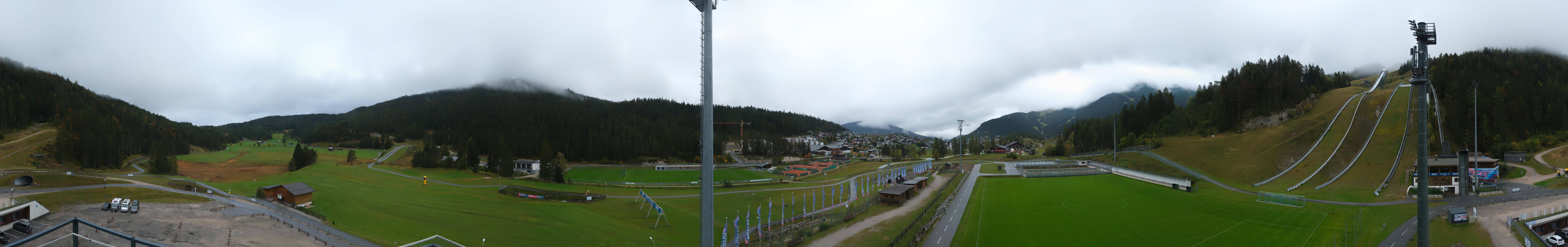 Archived image Webcam Panoramic view Seefeld Casino Arena