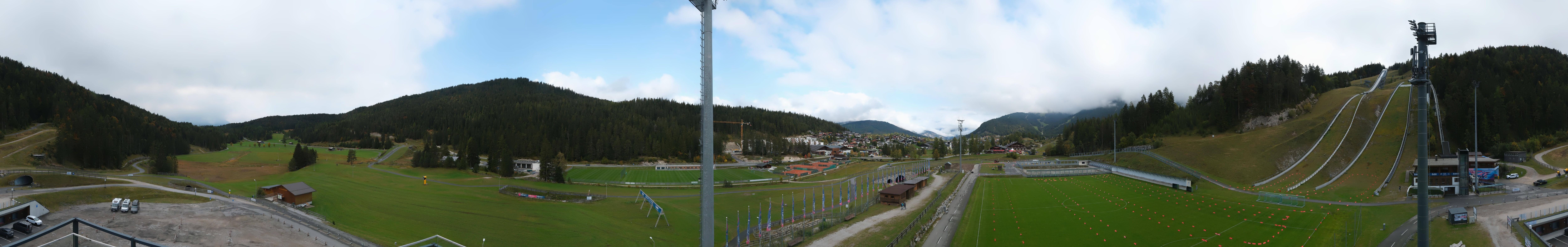 Archived image Webcam Panoramic view Seefeld Casino Arena