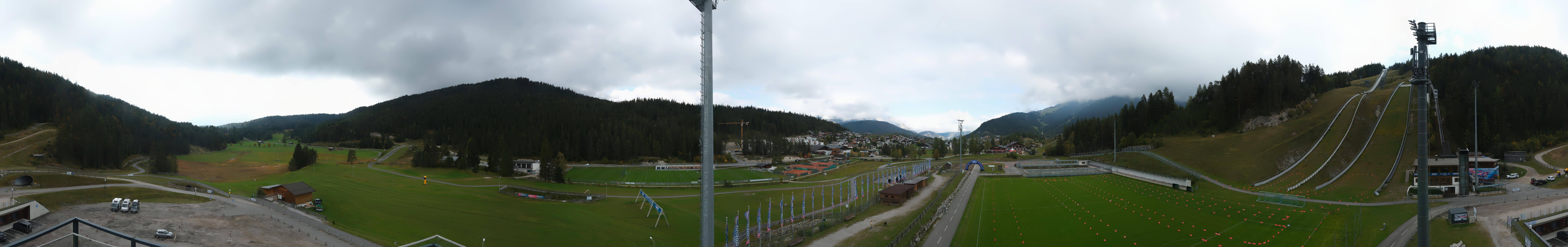 Archived image Webcam Panoramic view Seefeld Casino Arena