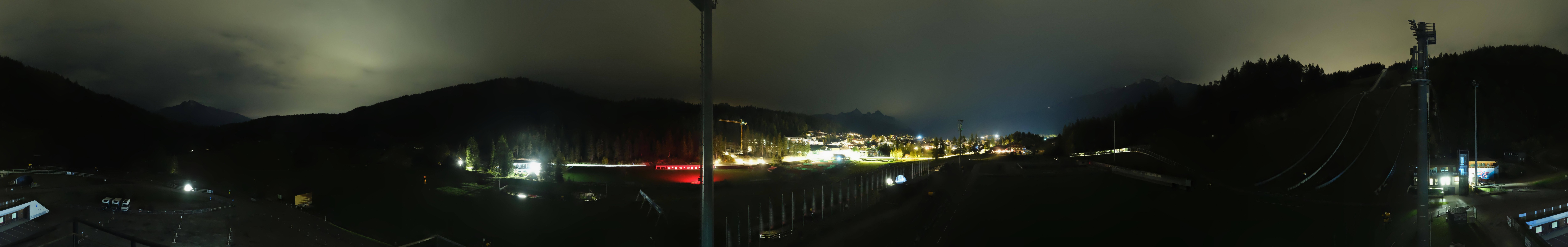 Archiv Foto Webcam Seefeld: Rundblick Casino Arena