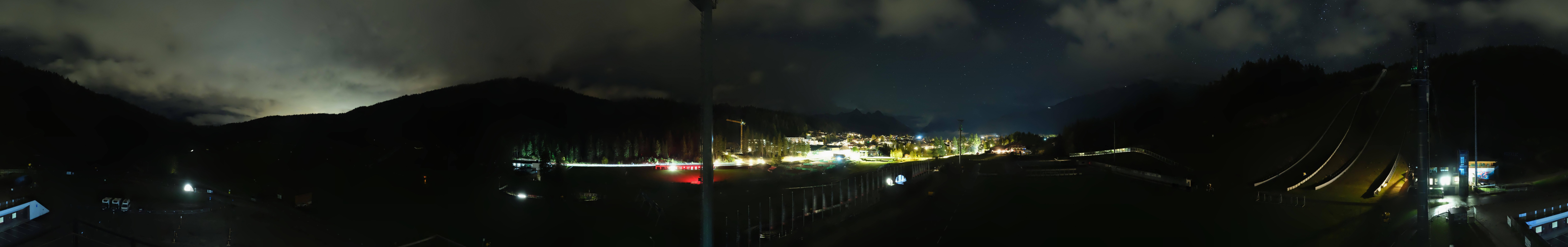 Archiv Foto Webcam Seefeld: Rundblick Casino Arena