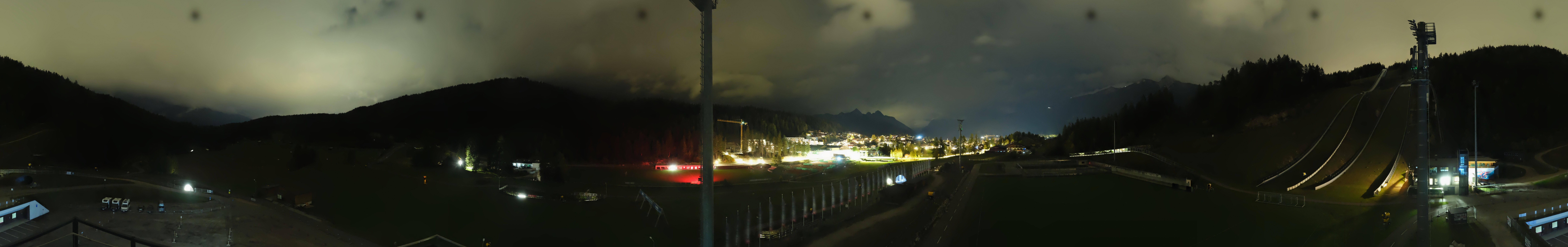 Archiv Foto Webcam Seefeld: Rundblick Casino Arena