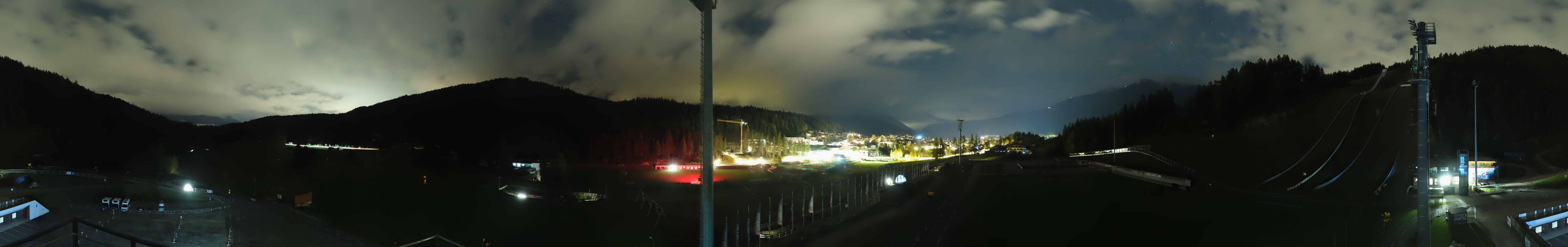Archiv Foto Webcam Seefeld: Rundblick Casino Arena