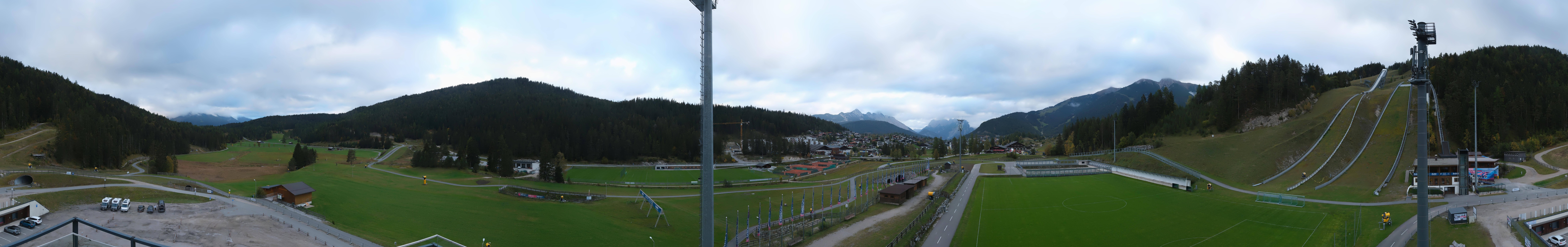 Archiv Foto Webcam Seefeld: Rundblick Casino Arena