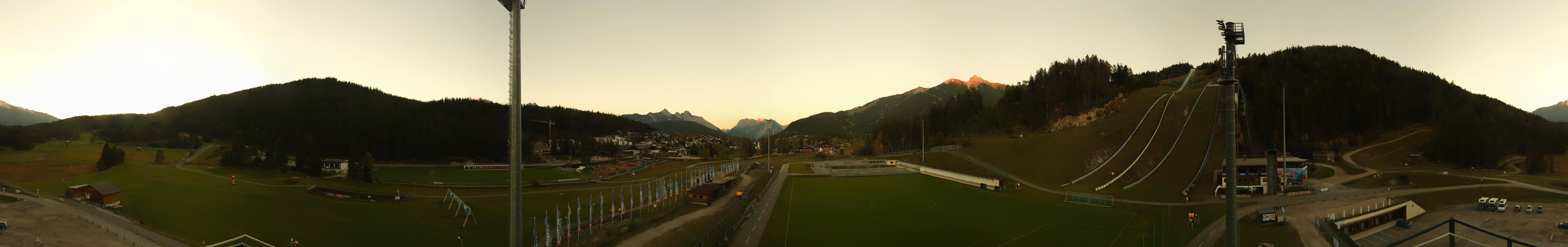 Archiv Foto Webcam Seefeld: Rundblick Casino Arena