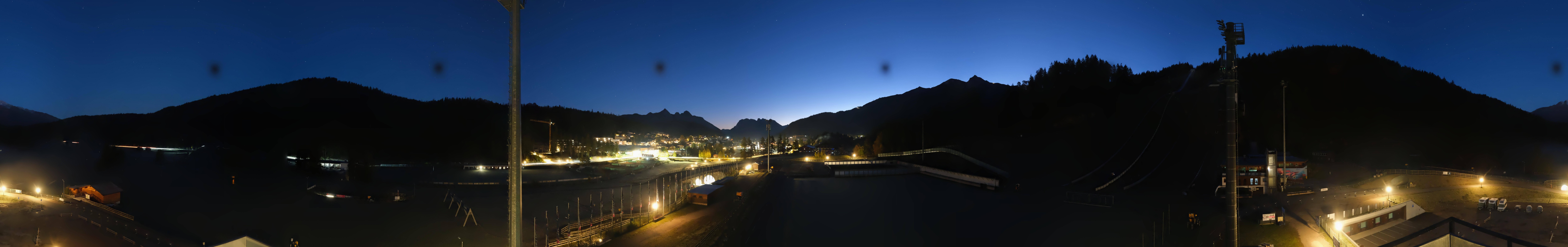 Archiv Foto Webcam Seefeld: Rundblick Casino Arena