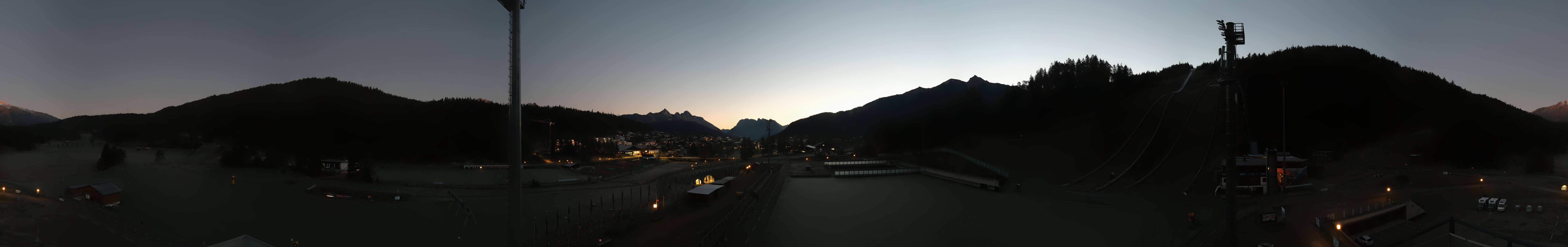 Archiv Foto Webcam Seefeld: Rundblick Casino Arena