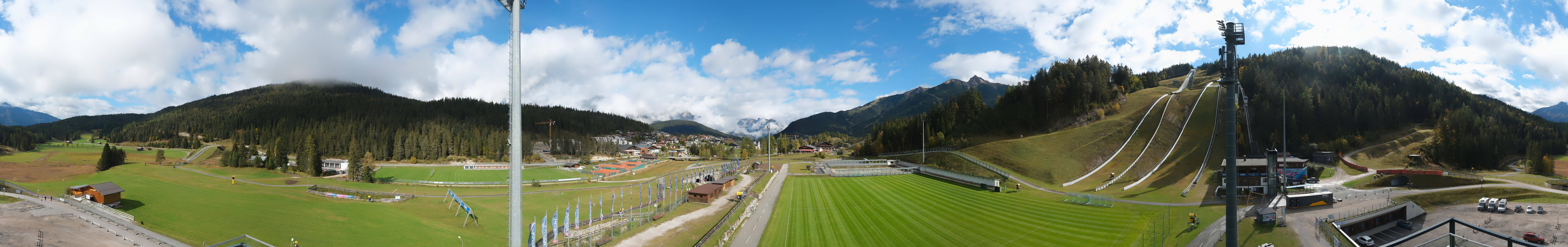 Archived image Webcam Panoramic view Seefeld Casino Arena