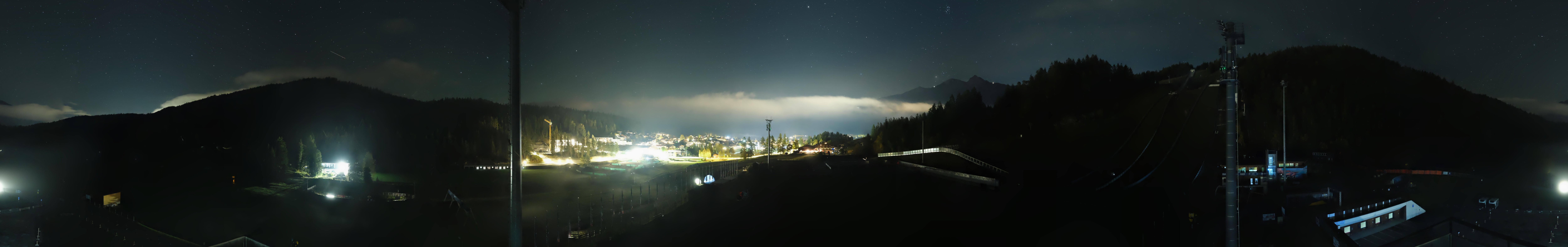 Archiv Foto Webcam Seefeld: Rundblick Casino Arena