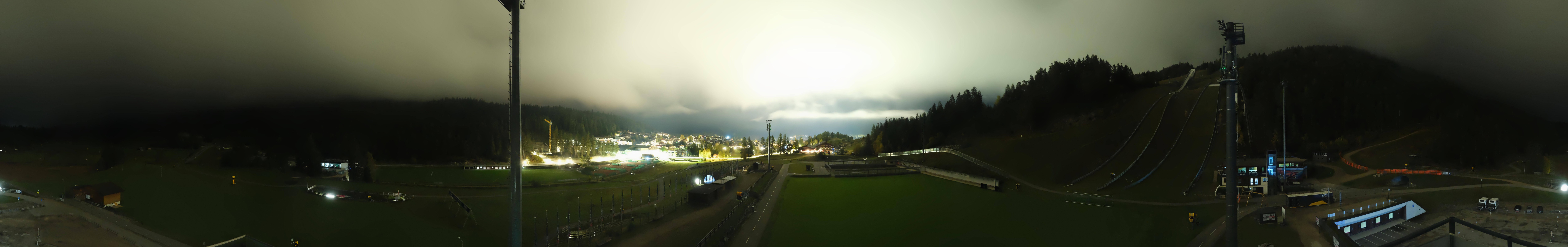 Archiv Foto Webcam Seefeld: Rundblick Casino Arena