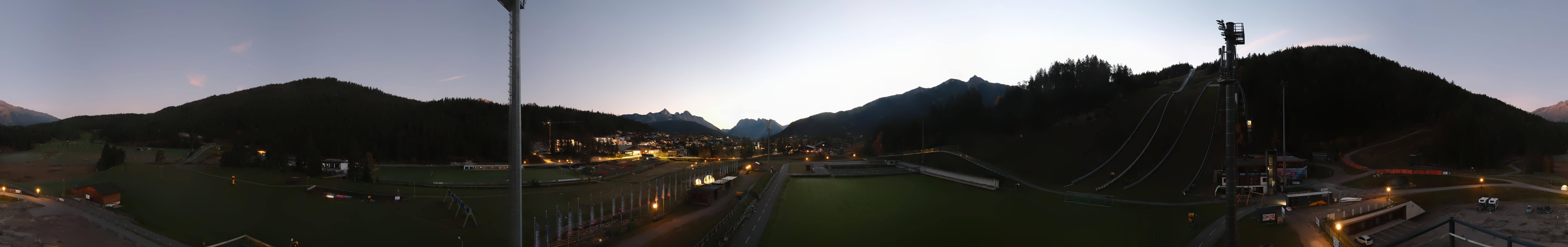 Archiv Foto Webcam Seefeld: Rundblick Casino Arena
