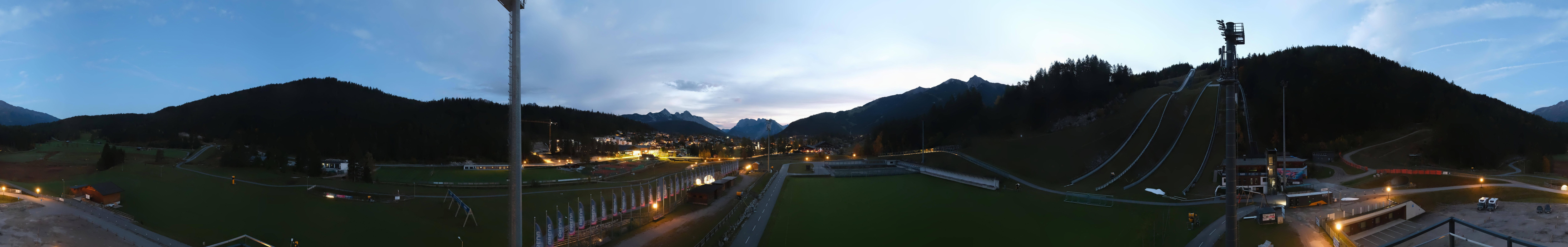 Archived image Webcam Panoramic view Seefeld Casino Arena