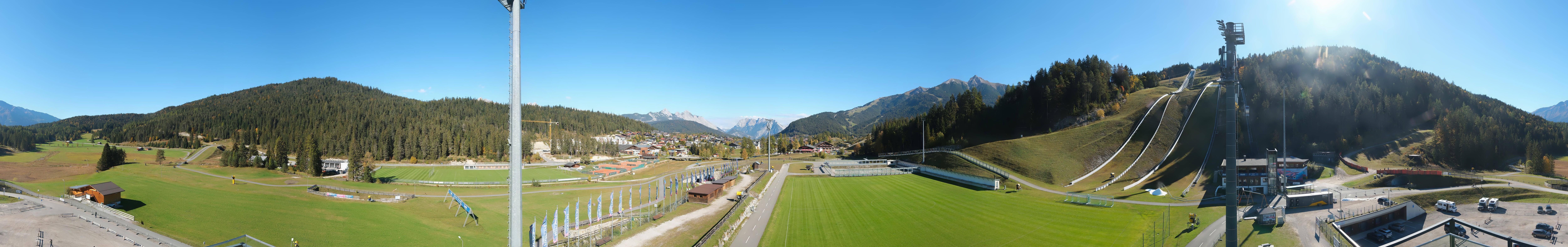 Archived image Webcam Panoramic view Seefeld Casino Arena