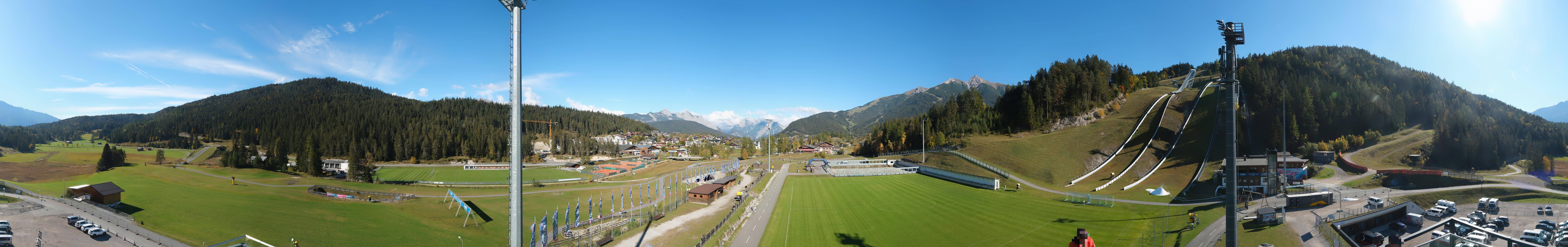 Archived image Webcam Panoramic view Seefeld Casino Arena