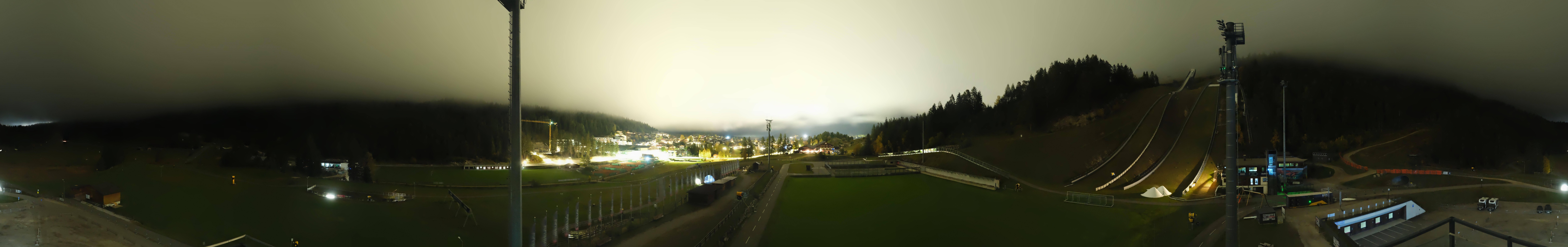 Archiv Foto Webcam Seefeld: Rundblick Casino Arena