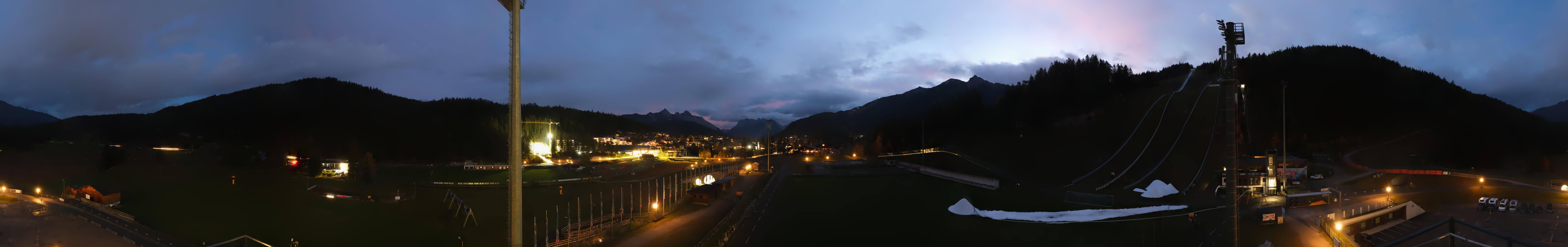 Archiv Foto Webcam Seefeld: Rundblick Casino Arena