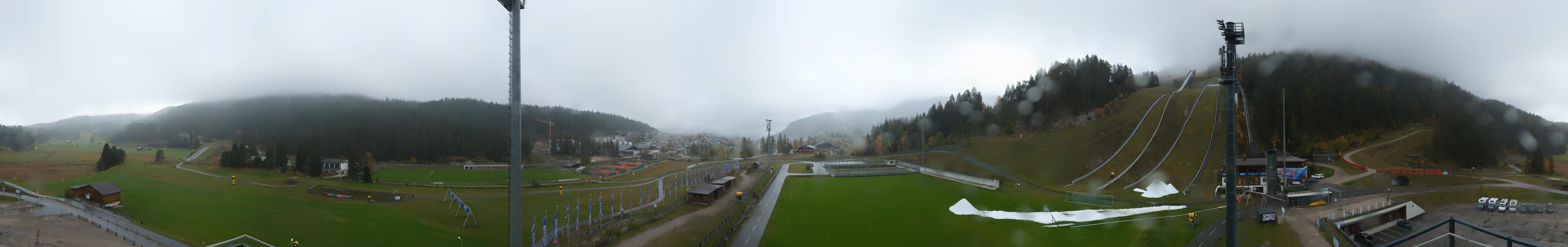Archiv Foto Webcam Seefeld: Rundblick Casino Arena