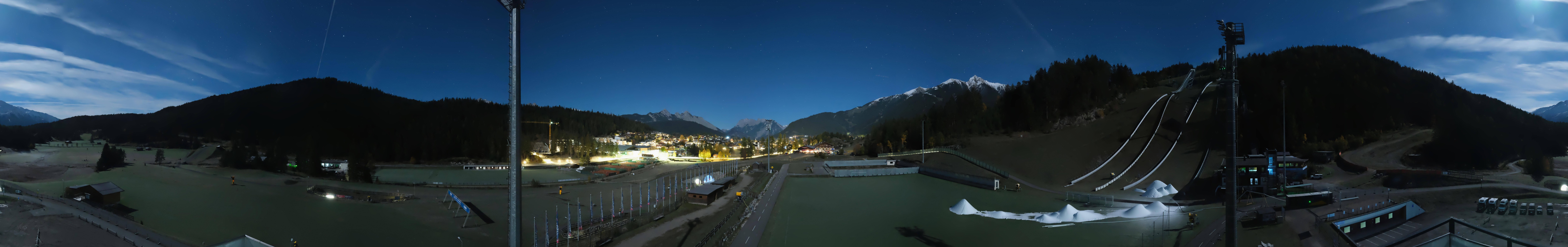 Archiv Foto Webcam Seefeld: Rundblick Casino Arena