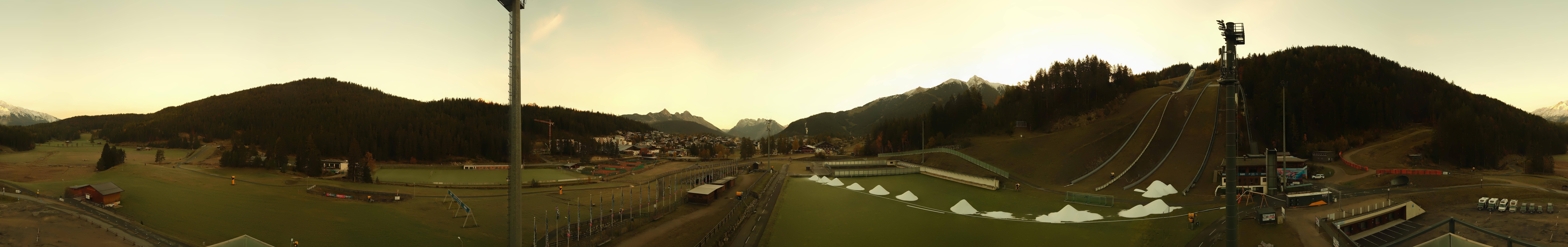 Archived image Webcam Panoramic view Seefeld Casino Arena