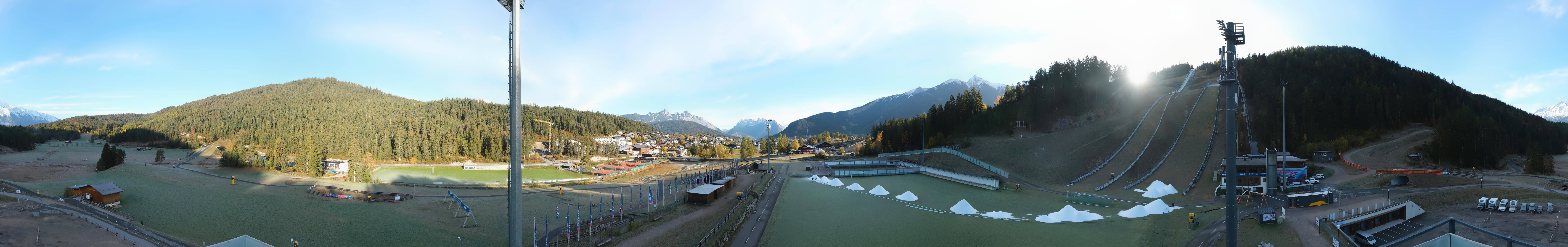 Archived image Webcam Panoramic view Seefeld Casino Arena