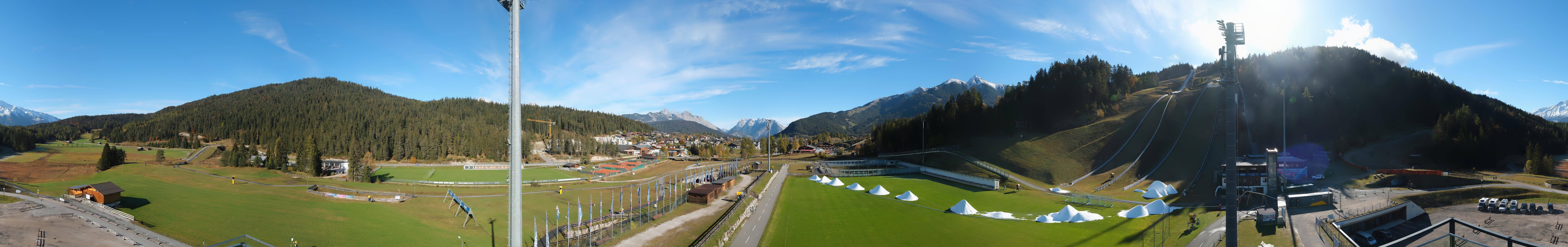 Archived image Webcam Panoramic view Seefeld Casino Arena