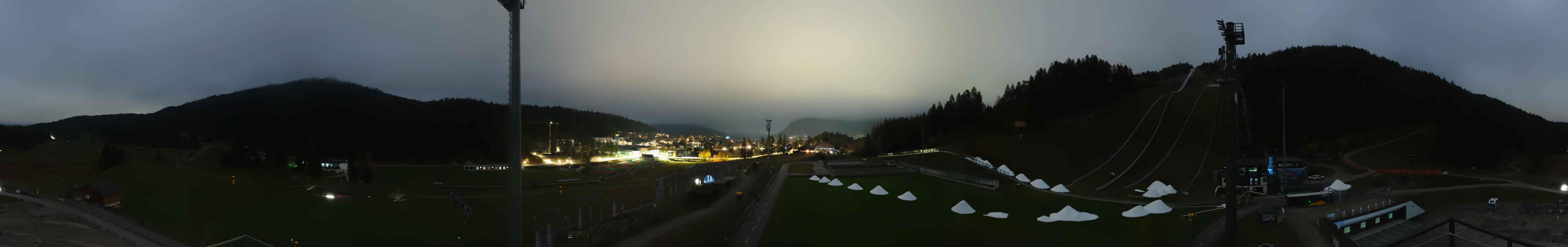 Archiv Foto Webcam Seefeld: Rundblick Casino Arena