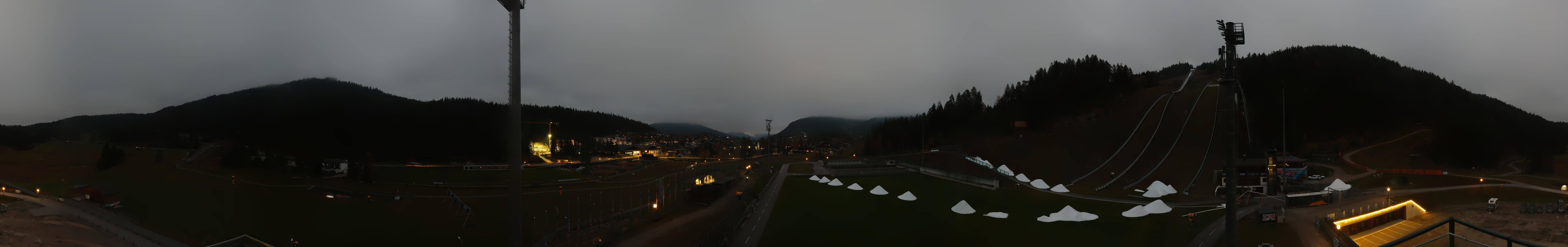 Archiv Foto Webcam Seefeld: Rundblick Casino Arena