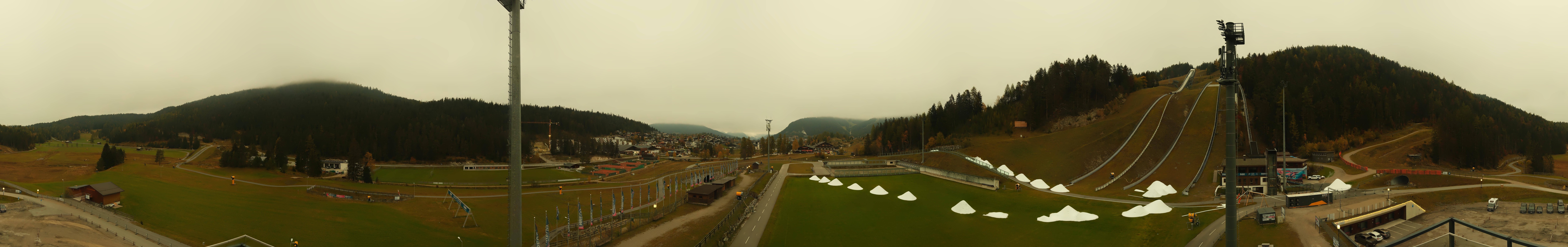 Archiv Foto Webcam Seefeld: Rundblick Casino Arena