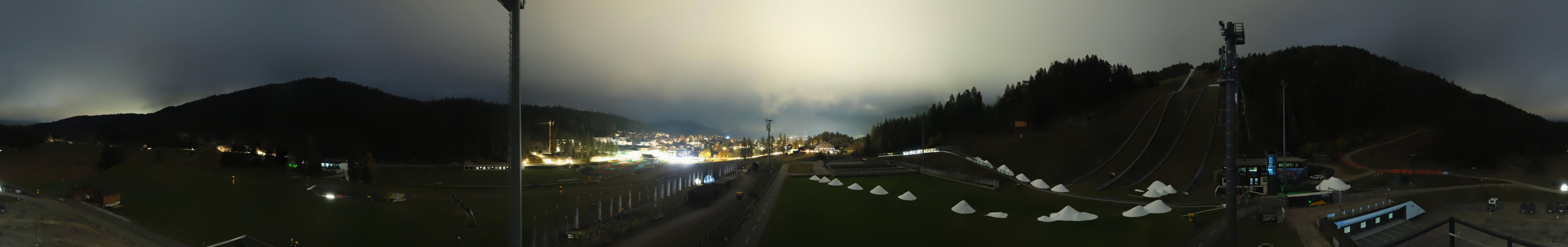 Archiv Foto Webcam Seefeld: Rundblick Casino Arena