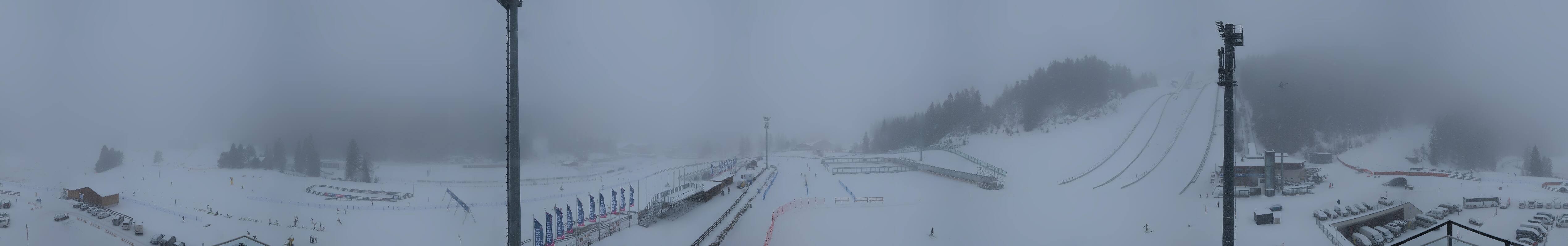 Archived image Webcam Biathlon Center Seefeld