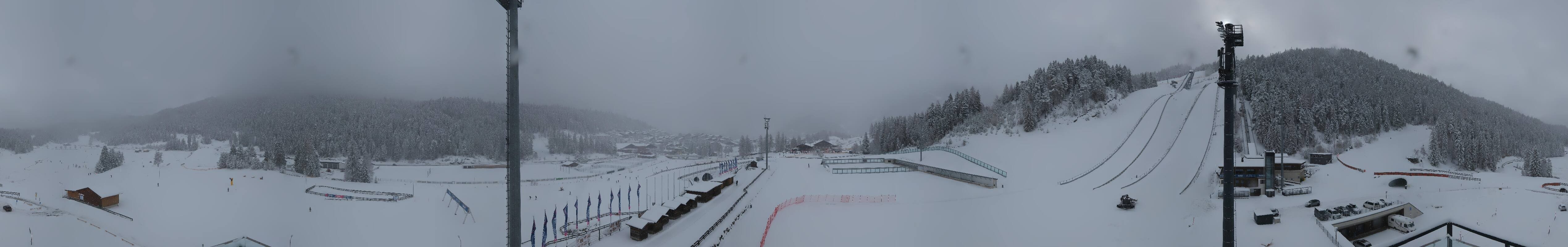 Archived image Webcam Biathlon Center Seefeld
